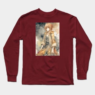 Manga Girl Long Sleeve T-Shirt